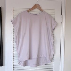 Nearly new Kit and Ace cap sleeve T. Dusky mauve, size Large. Mint!
